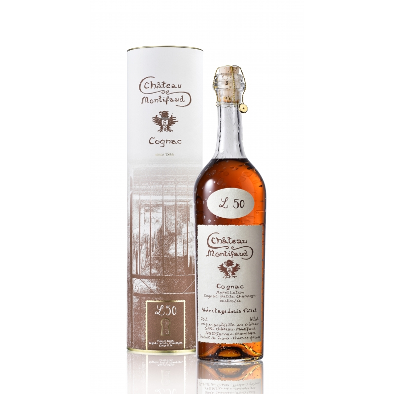 L50 Héritage Louis Vallet Petite Champagne Cognac Château Montifaud L50 Héritage Louis Vallet Petite Champagne Cognac Château Montifaud