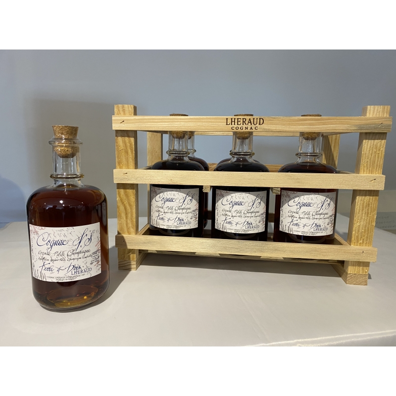 Cognac caisse de 6 VS Terre et Bois Lheraud